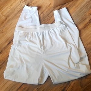 Patagonia capilene white large pants base layer